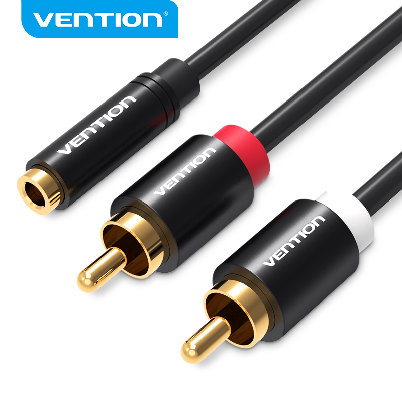 Vention Jack 3.5mm Female to 2 - đánh giá và giá Home Cinema Tv