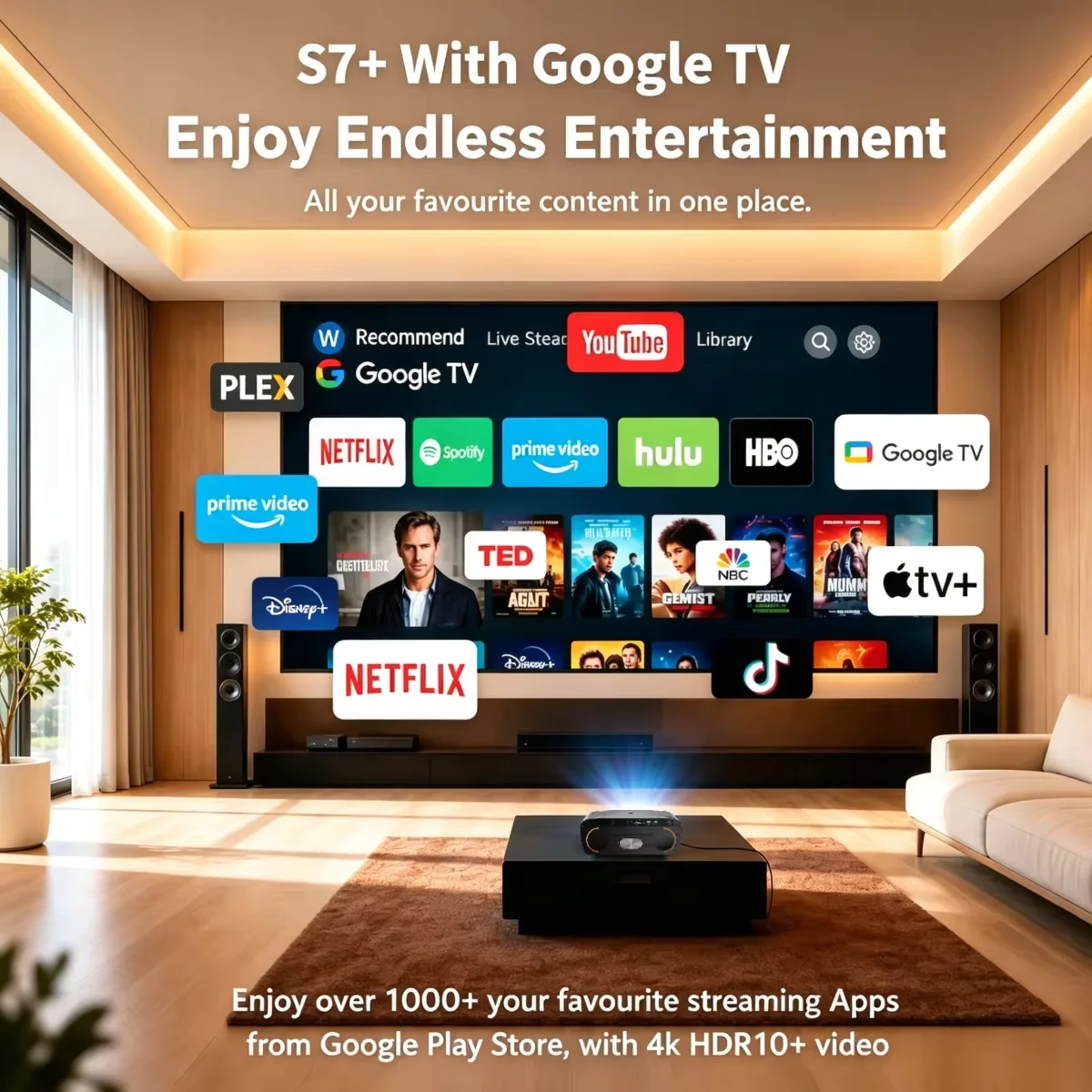 S7 4200ANSI Native 1080P 4K UH - đánh giá và giá Home Cinema Experience