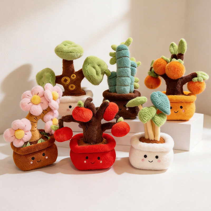 25cm Kawaii Potted Plush Toy S - đánh giá và giá Home Cinema Apple