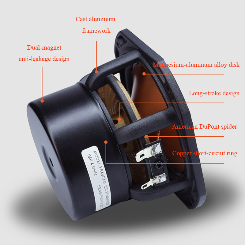FR40 Lossless HIFI Passive Spe - đánh giá và giá Home Cinema Subwoofer