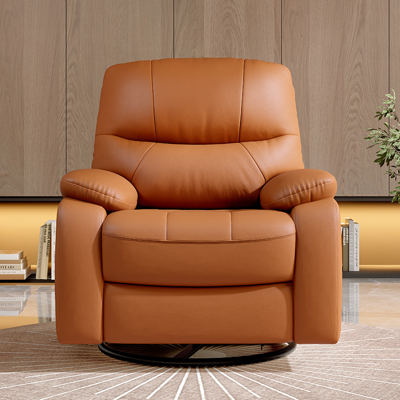 Rotatable recliner leather liv - đánh giá và giá Home Cinema Recliner Chairs