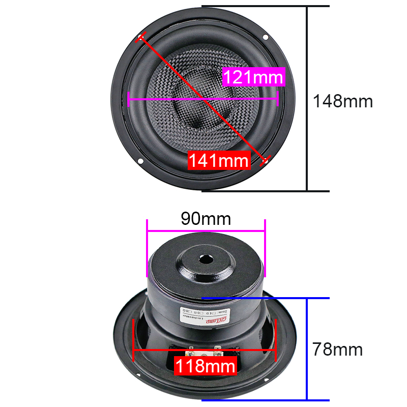 GHXAMP 5.25 Inch Siêu Trầm Loa - đánh giá và giá Home Cinema Subwoofer