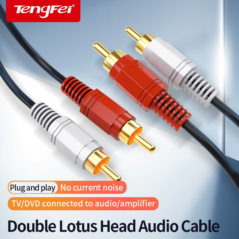 Double Lotus Head Audio Cable  - đánh giá và giá Home Cinema Subwoofer