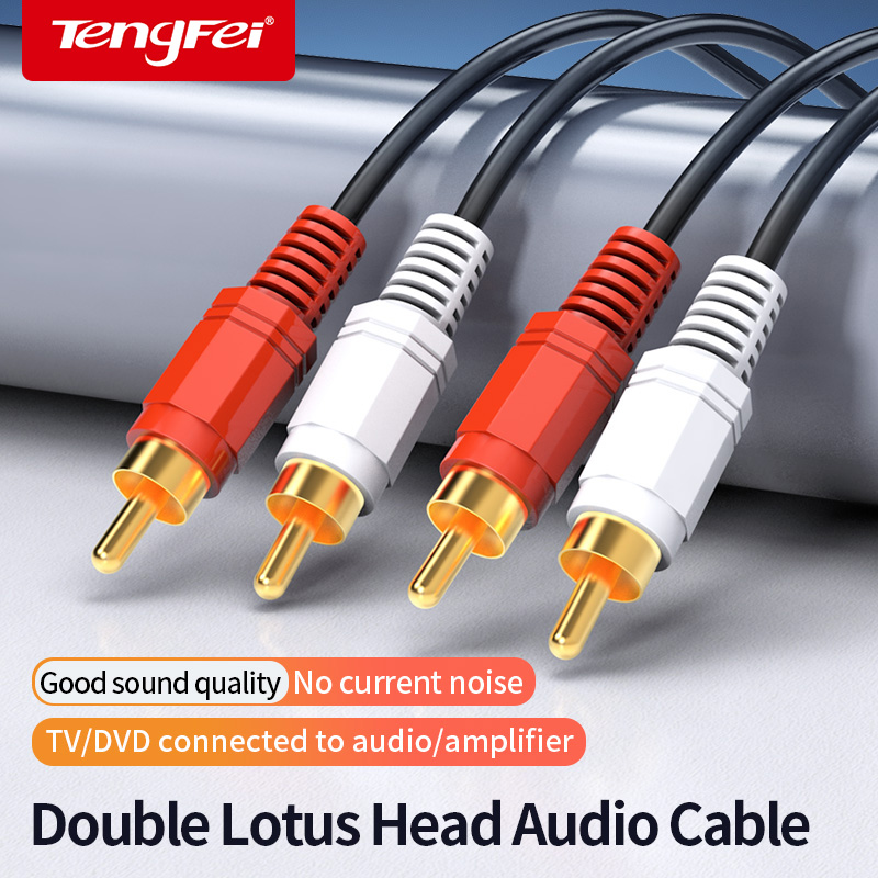Double Lotus Head Audio Cable  - đánh giá và giá Home Cinema Subwoofer
