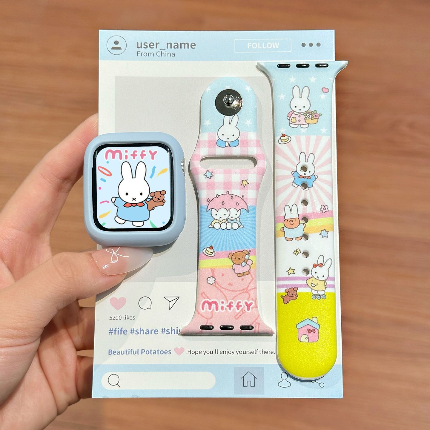 Dopamine Color Miffy Silicone  - đánh giá và giá Home Cinema Apple