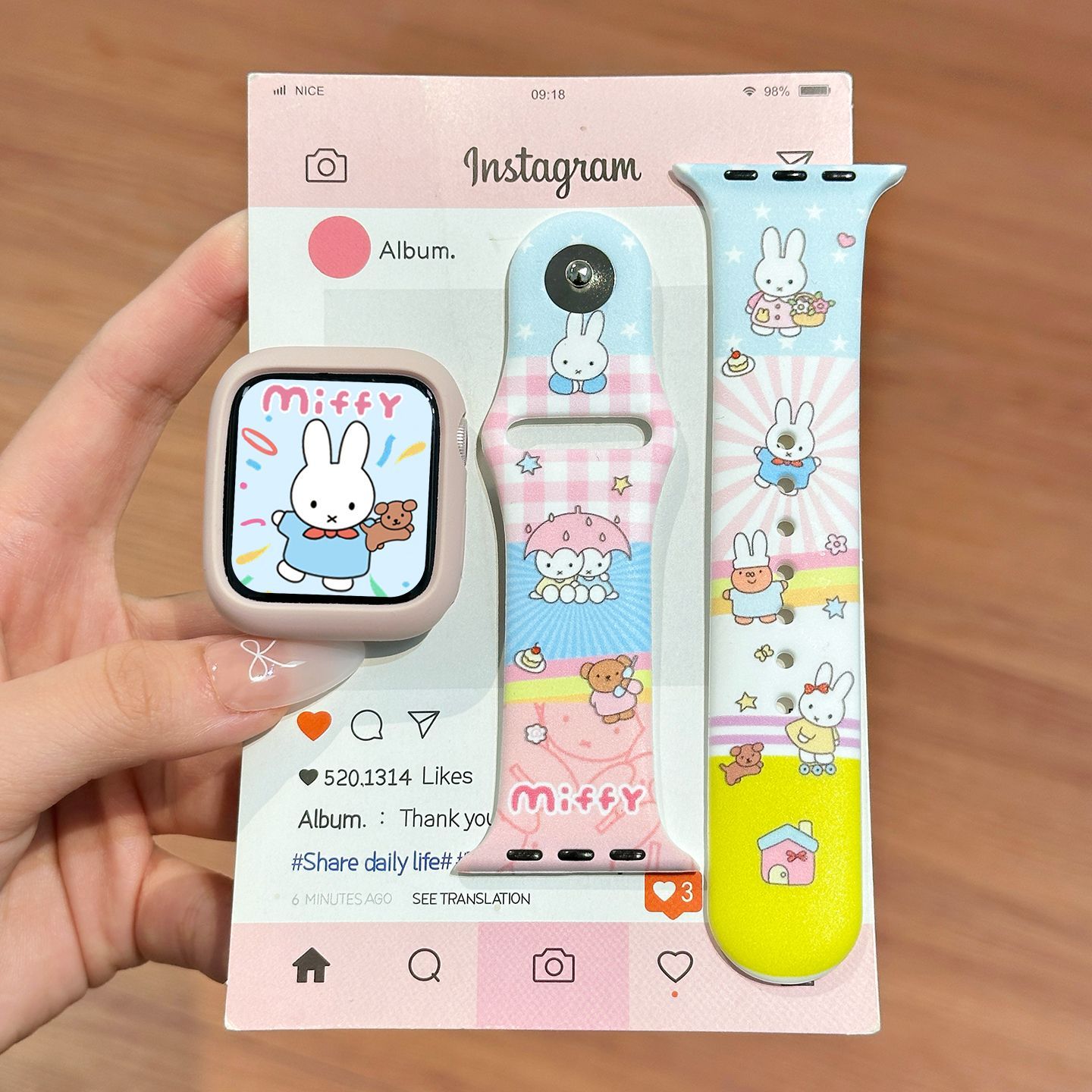 Dopamine Color Miffy Silicone  - đánh giá và giá Home Cinema Apple