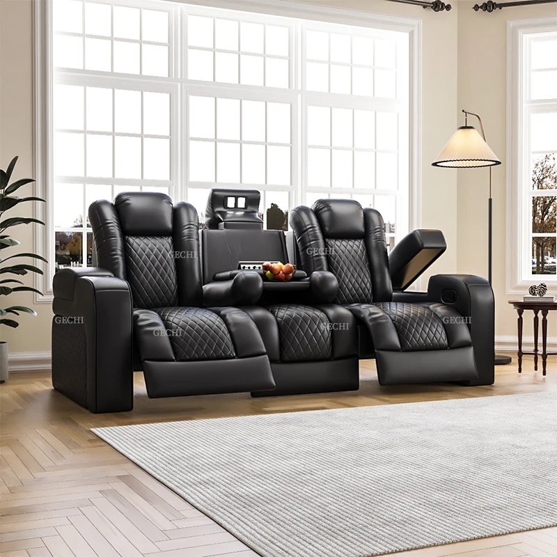 Luxury Theater Furniture Black - đánh giá và giá Home Cinema Recliner Chairs