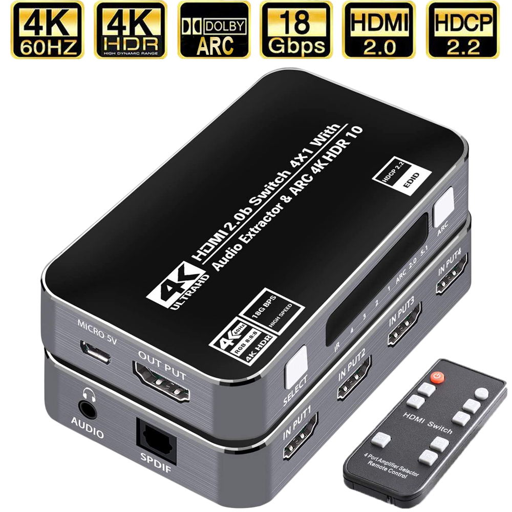 60Hz 4K HDMI Switch HDR HDMI A - đánh giá và giá Home Cinema Apple